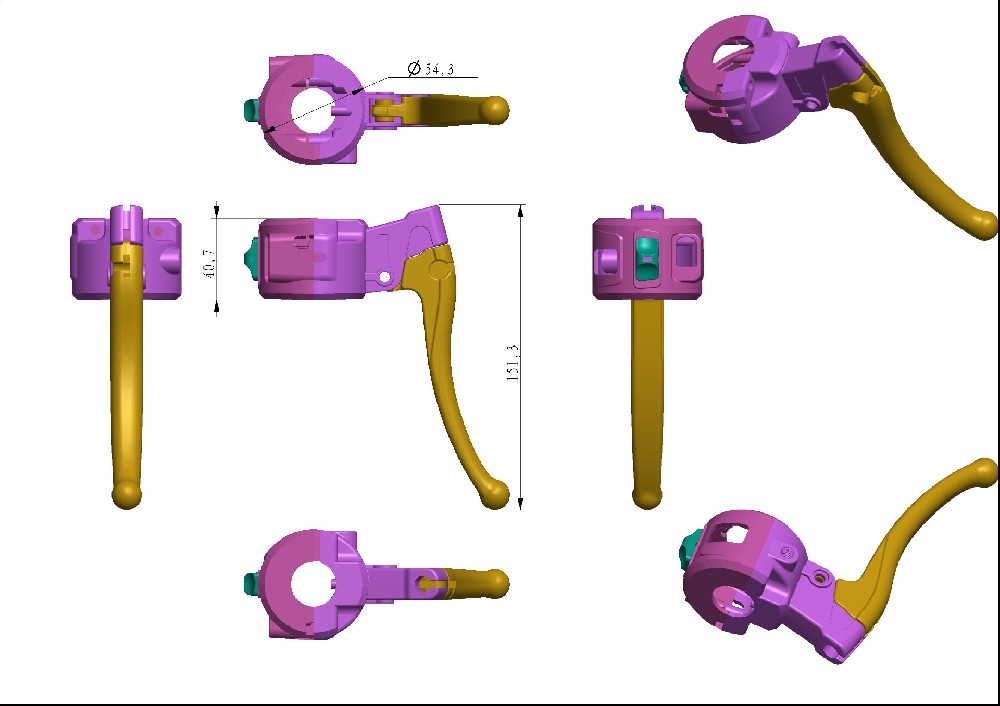 電車零件抄數(shù)