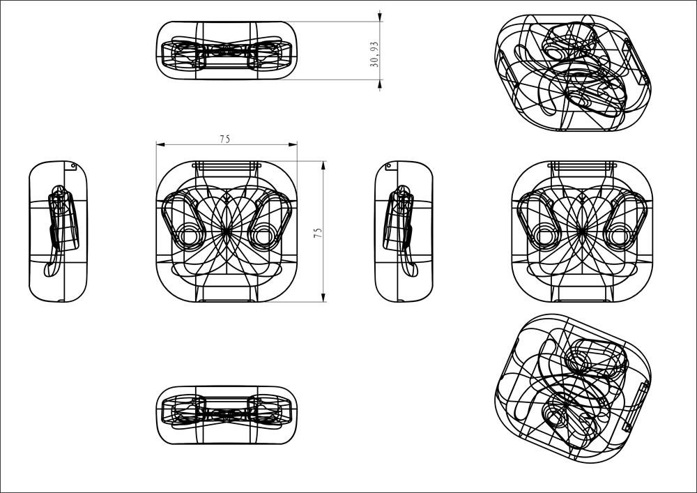 耳機盒3D設(shè)計