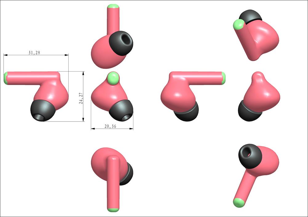 耳機(jī)proe設(shè)計(jì)